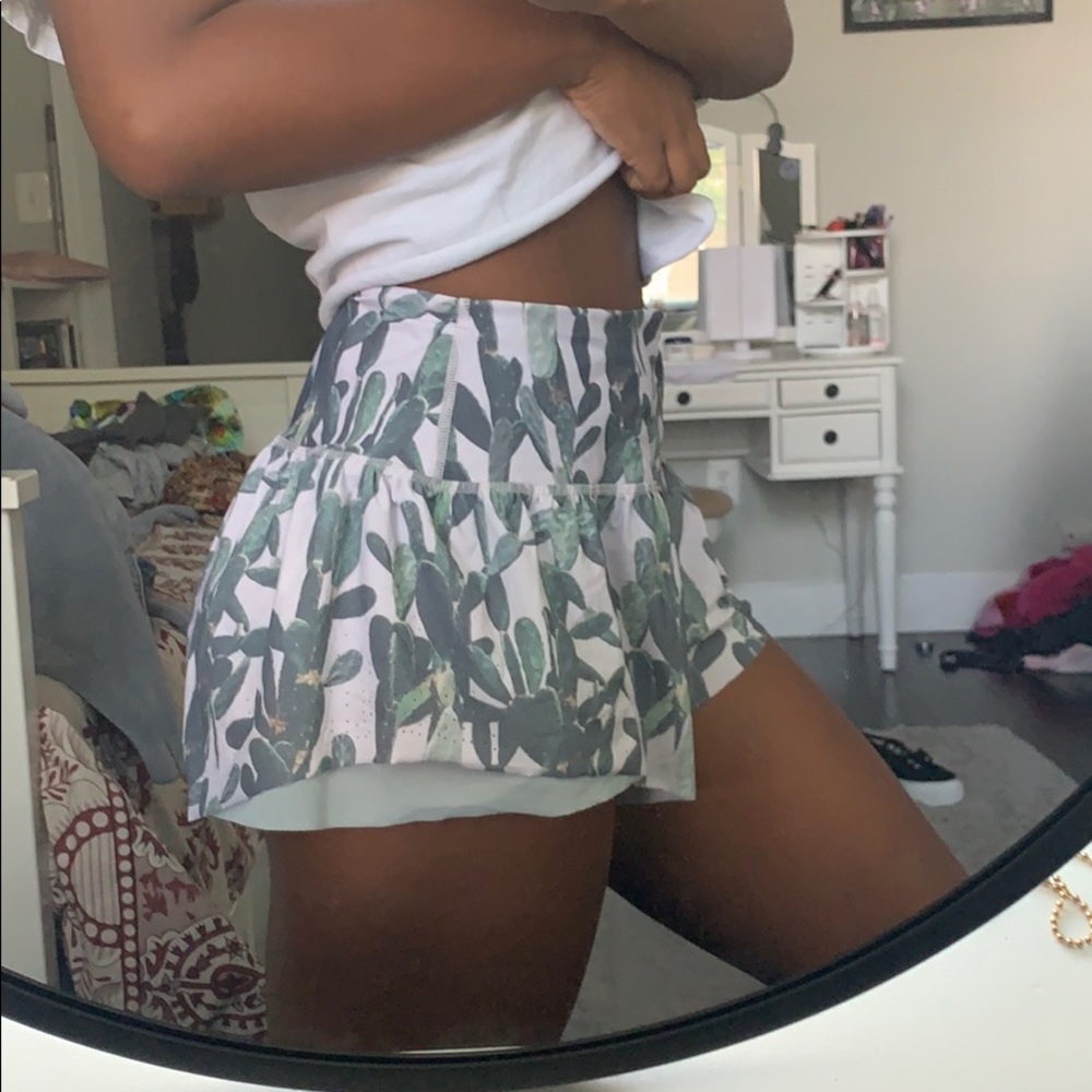 Lululemon printed shorts